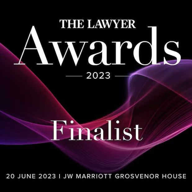 The Lawyer Awards 2023 Finalist